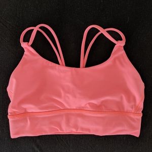 Lululemon Athletica Sunshine Salutations Bra sz 4
